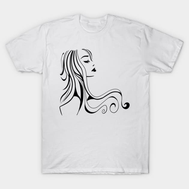 Girl T-Shirt by  Memosh Everything 